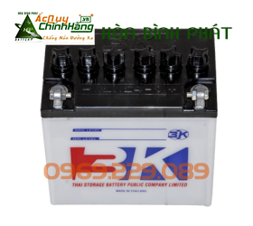 Ắc Quy 3K Thái Lan 12N24-3 26Ah