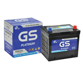 ẮC QUY KHÔ GS 12V-60AH (MF 55D23 R/L)