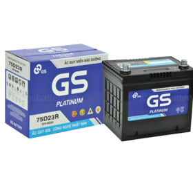ẮC QUY KHÔ GS 12V-65AH (MF 75D23 R/L)