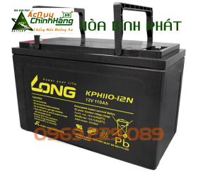 ẮC QUY LONG 12V-110Ah, KPH110-12N